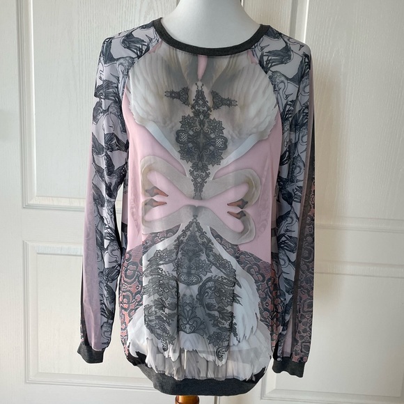 Clover Canyon Swan Sheer Tunic - Picture 2 of 4